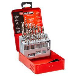FACOM - Jeu 19 Forets Tailles 1-10 Mm 222a.Tj19
