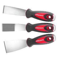 FACOM - Jeu De 3 Grattoirs Inox 235.J1