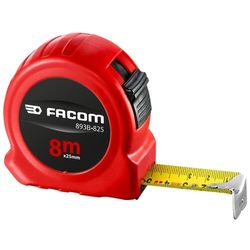 FACOM - Short Tape 8m/25mm Abs Case 2 Sides 893b.825pb