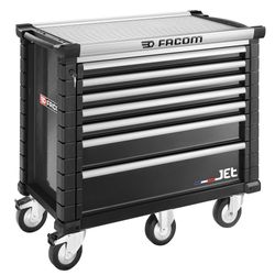 FACOM - Servante Jet 7 Tiroirs M5 Noire Jet.7nm5a  +Bestseller+
