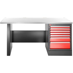 FACOM - Etabli 2.2m Inox  7 Tiroirs Haut Jls3-2ms7dh   +Bestseller+