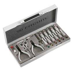 FACOM - Compo. Microtech 16 Outils Mt.J1  +Bestseller+
