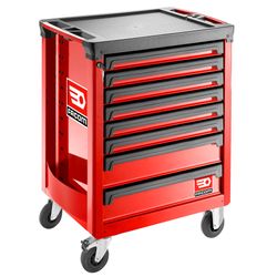 FACOM - Servante Roll 8 Tiroirs M3 Rouge Roll.8m3a  +Bestseller+