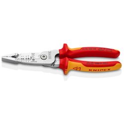 KNIPEX - Pince Multifonction Isol 1000v + Ressort 13 76 200 Me