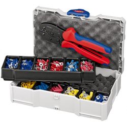 KNIPEX - Assort De Cosses + Pince A Sertir 975236