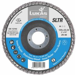 LUKAS - Disque À Lamelles Zirconium 125 - Grain 60