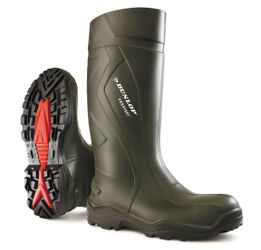 DUNLOP - Bottes De Travail Dunlop Purofort+ S5 Vert - Pointure 48