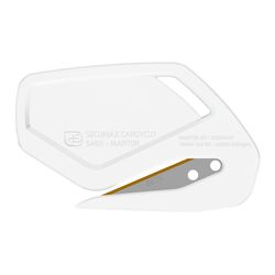 MARTOR - Secumax Cardycut, Inox, Tin, Blanc 546922.12  10 Par Boîte (Vrac)