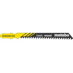 METABO - 25 Lames De Scies Sauteuses, Bois, Class