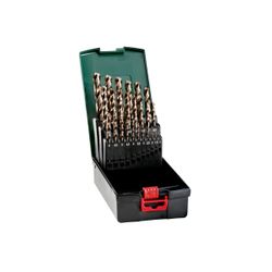 METABO - Set De 25 Mèches Hss-Co, Coffret Pvc