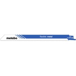 METABO - 5 Lames De Scies Sabres, Métal, Flexible