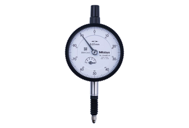 MITUTOYO - Dial Gauge, Flat Back, Iso Type Ip64, 5mm, 0,01mm