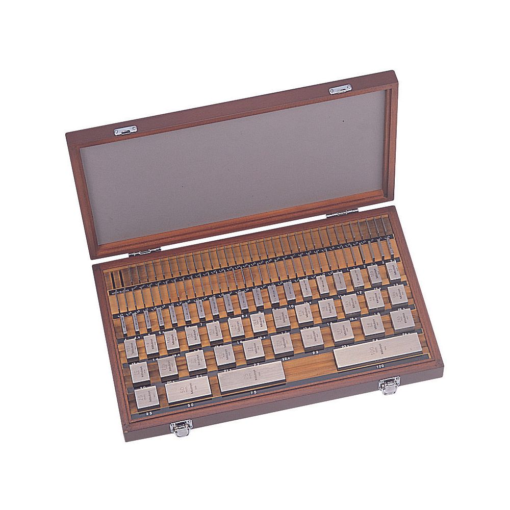 Jauge étalon Carrée MITUTOYO 0.1000 Pouce - Acier - Grade AS-1 - Neuf Sous Emballage