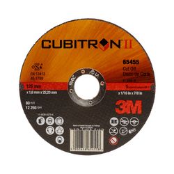 3M - 3m™ Cubitron™ Ii Disque À Tronçonner T41, 180 Mm X 2 Mm X 22 Mm,