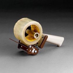 3M - Scotch® Dévidoir Manuel Silencieux de Ruban H153, Brun clair, 72 mm
