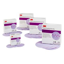 3M - Hookit™ Disque abrasif de finition support film 260L++, 75 mm, non perforé, P1200, 30368