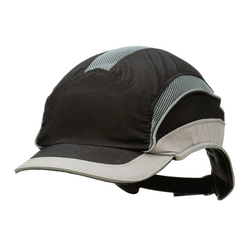 3M - Casquette antiheurt First Base™ 3 2031219, Elite, noir/gris, visière réduite, 55 mm