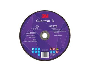3M - Disque À Tronçonner 3m  Cubitron 3 36+, T42, 230 Mm X 2.5 Mm X 22.23 Mm