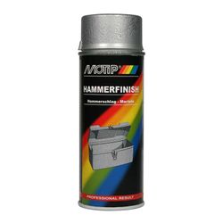 MOTIP - Peinture martelée Motip argenté 400 ml