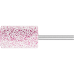 PFERD - Meule sur tige STEEL EDGE cylindrique Ø 25x40 mm, tige Ø 6 mm, A30 pour acier et acier moulé