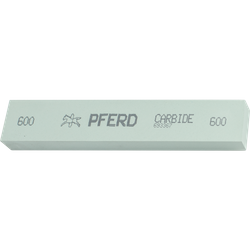 PFERD - Pierre à polir carrée 25x13x150 mm, SiC600, pour matériaux durs dans la fabrication d’outils et de moules