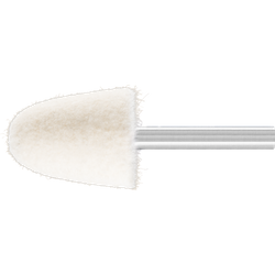 PFERD - Feutres de polissage sur tige mi-durs, forme conique Ø 25x30 mm, tige Ø 6 mm