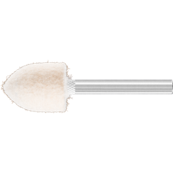 PFERD - Feutres de polissage sur tige mi-durs, forme conique à bout pointu Ø 20x25 mm, tige Ø 6 mm