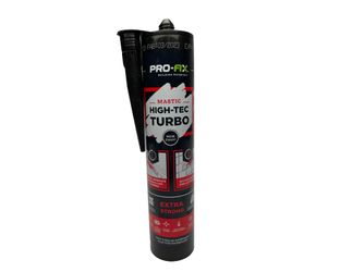 PRO-FIX - Mastic High Tec Turbo Black Cartouche De 290 Ml