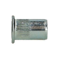 PGB - Ecrou À Sertir Tête Plate M8x18,5 Zn Boite De 250 Pièces