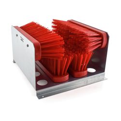 BATI-CLEAN - Brosse À Chaussures Avec 4 Brosses En Pvc