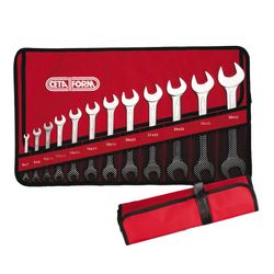 CETAFORM - Clés Plattes En Set 6 > 32 Mm Doubles En Trousseau De 12 Pcs