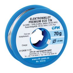CFH - Soudure Électronique Sn100ni+ D.1mm 70g Cfh 52319