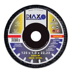 PRODIAXO - Disque Abrasif Inox Ø 115 X 1,0 Mm A60x-Bf / Premium Construction