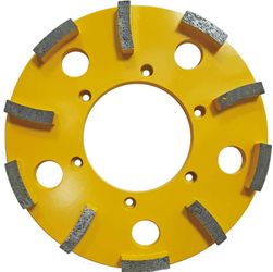 EIBENSTOCK - Meule Diamantée - 235 Mm - Pour Ebs 235.1- Pour Chappe - Jaune