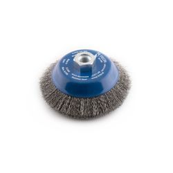 FECIN - Brosse Conique F-15 Ø100/M14/0,3 / Inoxydable , Blister Pack