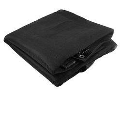 SOLID - Filet pour remorque 2,5m x 4m - mailles fines en PE noir