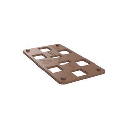 KNUDSEN KILEN - Knudsen K-Block 45C 2T - 2mm - BRUN - par 500 pcs
