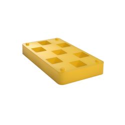 KNUDSEN KILEN - Knudsen K-Block 45C 2T - 10mm - JAUNE - par 200 pcs