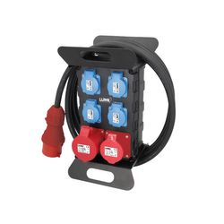 LUMX - Coffret de distribution élec. 400V - 12800W - avec fusible (BE-FR)