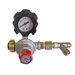 MAGMA - Détendeur À Pression Variable, Avec Valve De Rupture Et Manomètre - 0,