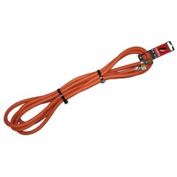MAGMA - Tuyau Caoutchouc Avec 2 Raccords 3/ 8 G - 10 M - Ø 6,3 Mm