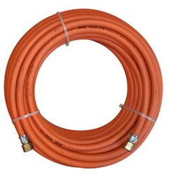 MAGMA - Tuyau Caoutchouc Avec 2 Raccords 3/ 8 G - 20 M - Ø 8 Mm