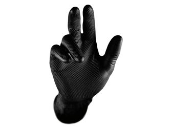 SECURX - Grippaz 246 Nitrile Noir - Taille 11 / 0,15 Mm / Prix Par 50 Pcs