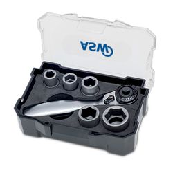 ASW - Set De Douilles  Compact , 6 Pièces Wr 007079