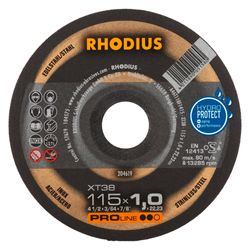 RHODIUS - Disque À Tronçonner Extra-Fin Topline Xt38 125x1,5x22,23