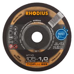 RHODIUS - Disque À Tronçonner Extra-Fin Topline Xt10 230x1,9x22,23