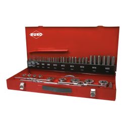 RUKO - Coffret 54 Pcs. Tarauds Et Filières