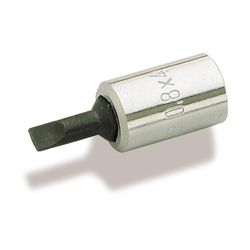 SAM - Douille Tournevis Monobloc 1/4'' Fente 4 Rf4