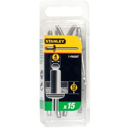 STANLEY - Rivets 4x12mm -15 Pcs