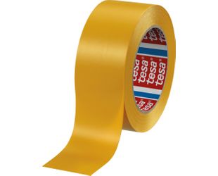 TESA TAPES - Adhésif Premium Marquage Au Sol Jaune 50 Mm X 33 M